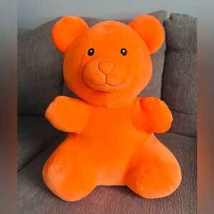 Valentines Day Orange Gummy Bear 16” Plush Way to Celebrate Stuffed Animal